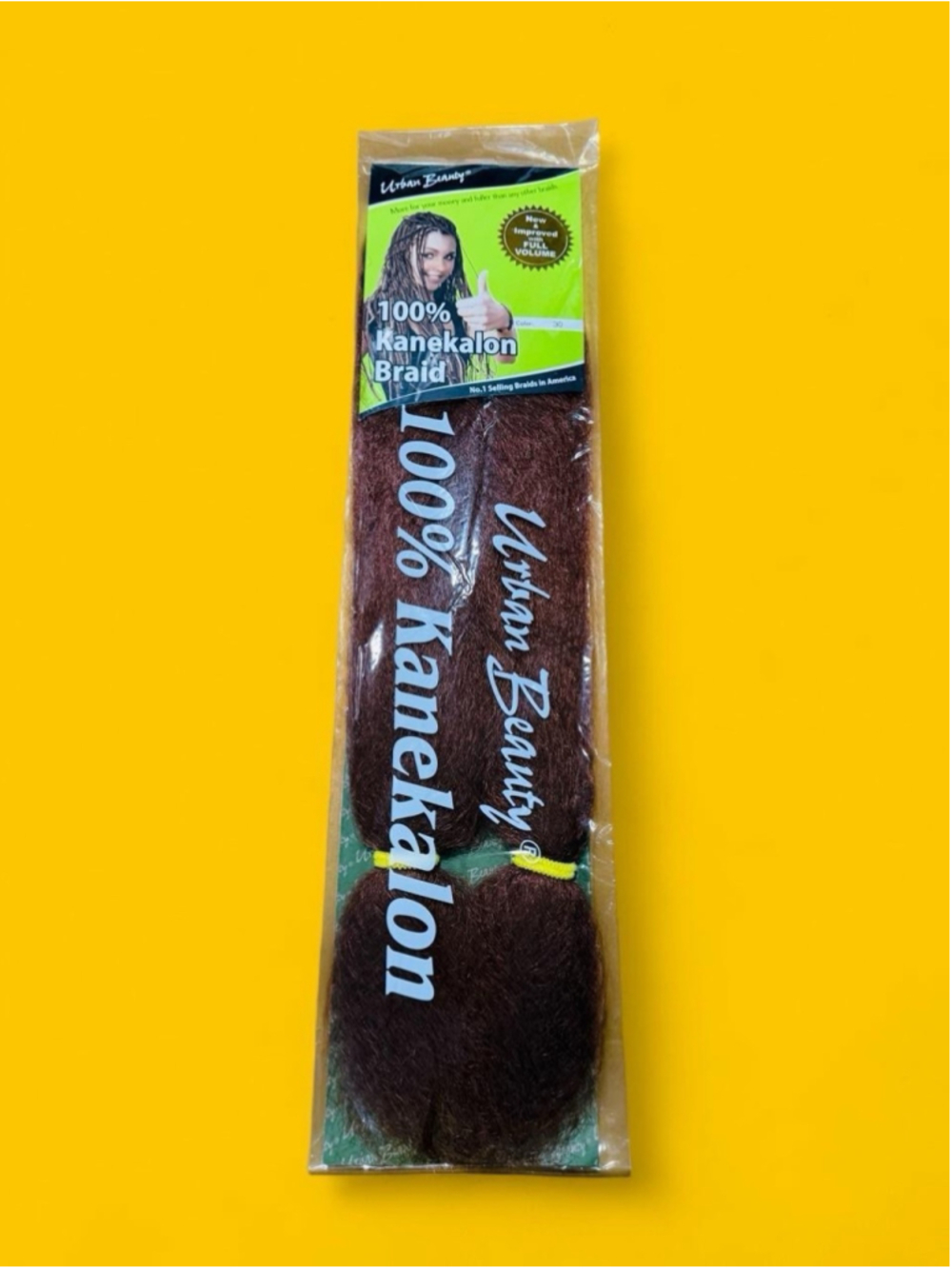 Urban Beauty 100% Kanekalon Braid Hair Extensions Color 30 Auburn Brown NEW